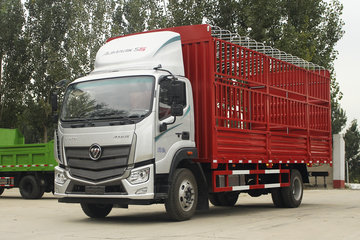 福田 欧航R系 185马力 6.1米排半仓栅式载货车(BJ5166CCY-A2) 卡车图片