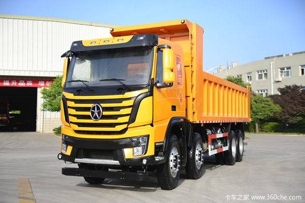大运 N8V重卡 375马力 8X4 8.4米自卸车(CGC3310D5EDKD)