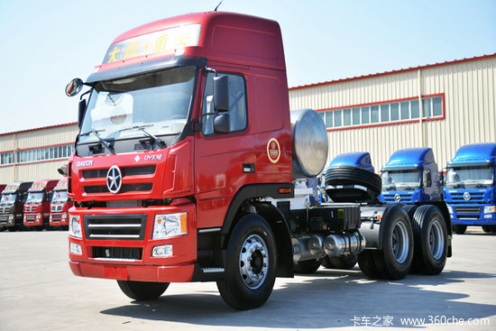 大运新n8e重卡400马力6x4lng牵引车cgc4250n5ecge报价