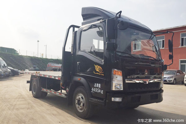 中国重汽HOWO 悍将 物流版 156马力 4X2 平板运输车(ZZ5047TPBF341CE145)