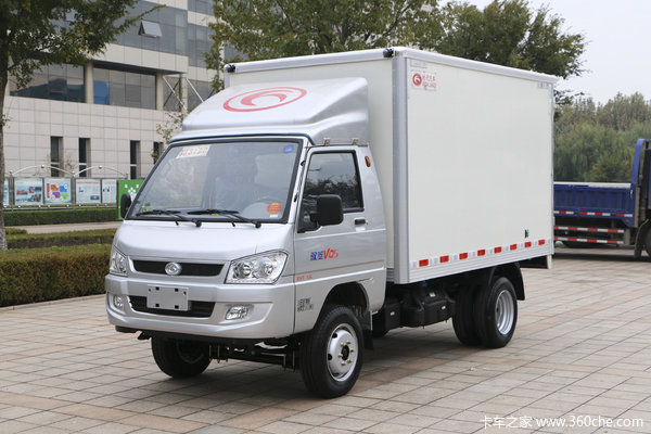 福田时代 驭菱VQ5 1.5L 112马力 汽油 3.15米单排厢式微卡(BJ5036XXY-AB)
