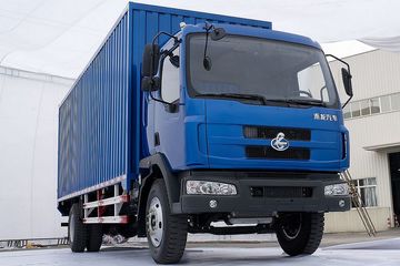 东风柳汽 乘龙中卡 185马力 4X2 7.7米厢式载货车(LZ5160XXYLAS)