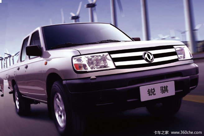 2011款郑州日产 东风锐骐 标准型 2.5L柴油 四驱 双排皮卡