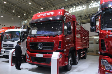 东风商用车 天龙重卡 292马力 6X2 8.6米仓栅式载货车(DFH5250CCYAX2A) 卡车图片
