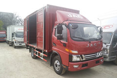 江淮 骏铃V6 156马力 4.15米单排厢式售货车(HFC5043XSHP91K1C2V)
