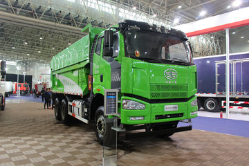 一汽解放 J6P重卡 350马力 6X4 5.6米渣土自卸车(CA3250P66K2L1T1AE5) 卡车图片