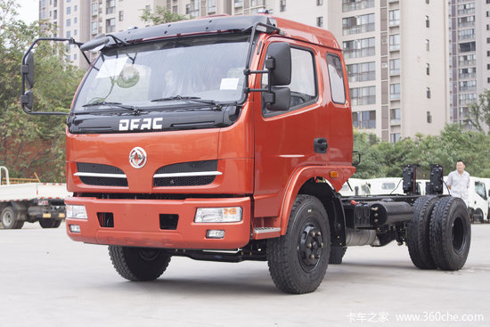 东风福瑞卡f11物流重载型143马力38米排半栏板轻卡底盘锡柴eq1041l8