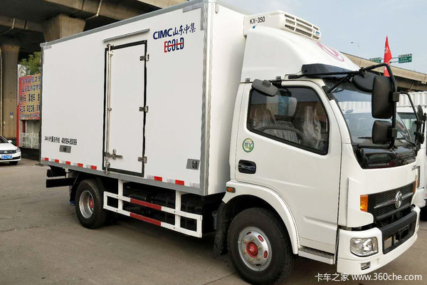 东风 凯普特K6 130马力 4米单排冷藏车(EQ5041XLC3BDFAC)
