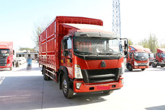 中国重汽HOWO G5X中卡 220马力 5.75米排半仓栅式载货车(国六)(速比4.33)(ZZ5187CCYK451DF1)