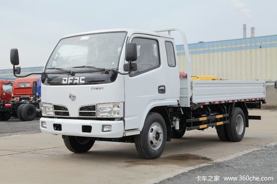 东风 福瑞卡f4 98马力 3.87米排半栏板轻卡(锡柴)(eq1041l3bdf)