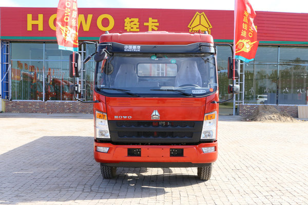 中国重汽HOWO 统帅 物流版 168马力 6.2米单排栏板载货车(ZZ1167G451CE1)