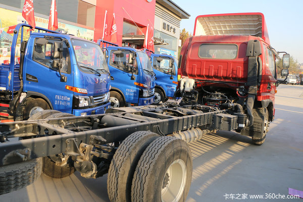 疫情为回馈客户骏铃v7载货车仅售11.08万