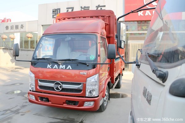 凯马 K8福运来 110马力 4.2米单排仓栅式轻卡(KMC5042CCYA33D5)