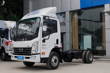 现代商用车 致道300N 快运版 116马力 4.095米单排厢式轻卡底盘(CNJ5040XXYEDF33V)