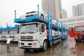 东风商用车 天锦中卡 285马力 6X2 车辆运输车(DFH5210TCLBX)