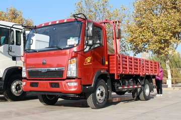 中国重汽HOWO 悍将 物流版 170马力 5.5米单排栏板载货车(ZZ1147G421CE1)