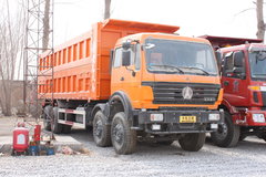 北奔 NG80B重卡 350马力 8X4 9.4米LNG自卸车(ND33103D46J)