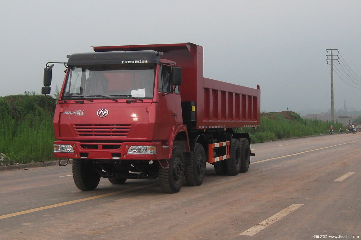 红岩 斯太尔重卡 290马力 8x4 自卸车(cq3314xrg366)