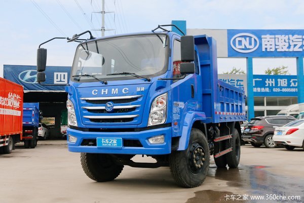 四川现代 瑞越 140马力 4X2 3.9米自卸车(CNJ3040ZPB33V)