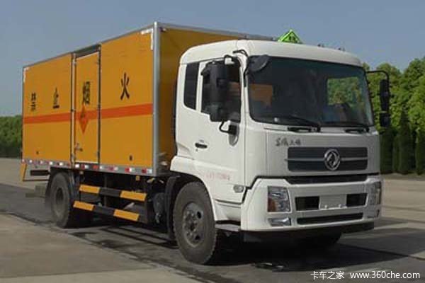 东风商用车 天锦 190马力 4X2 6.2米爆破器材运输车(江特牌)