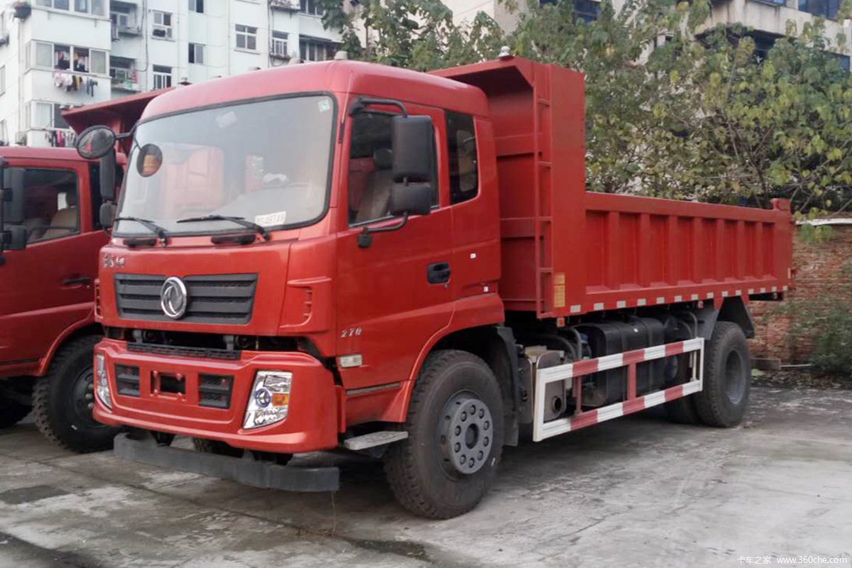 东风新疆 专底系列 270马力 4X2 5.4米自卸车