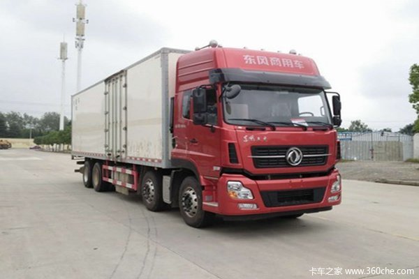 东风商用车 天龙 385马力 8X4 9.4米冷藏车(DFH5311XLCAX1V)