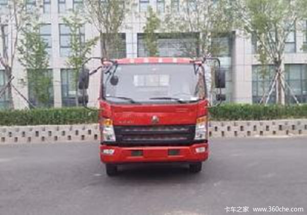 中国重汽HOWO 统帅 物流版 160马力 4X2 平板运输车