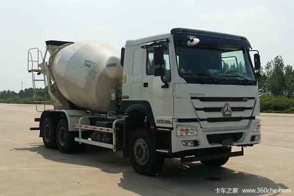中国重汽 HOWO 340马力 6X4 3.7方混凝土搅拌车(凌宇牌)