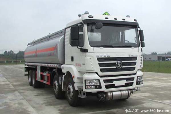 陕汽重卡 德龙新M3000 300马力 8X4 运油车(楚胜牌)