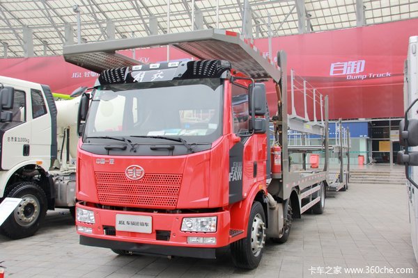 一汽解放 J6L重卡 320马力 6X2 中置轴轿运车(CHX5220TCLA)