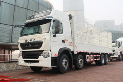 中国重汽 HOWO T6G 绿通版 380马力 8X4 9.5米仓栅式载货车(ZZ5317CCYN466WE1)
