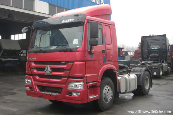 中国重汽 HOWO重卡 290马力 4X2 牵引车(精英版 HW76)(ZZ4187M3517C)