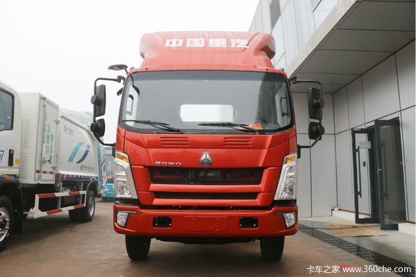 中国重汽HOWO 统帅 重载版 154马力 4.165米单排栏板轻卡底盘(ZZ1047F341CE145)
