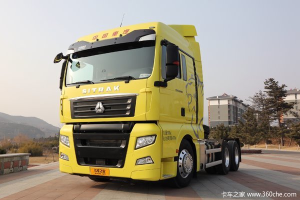 中国重汽 汕德卡SITRAK C7H重卡 480马力 6X4 LNG牵引车(国六)(ZZ4256V384HF1LB)