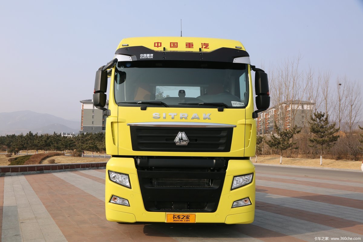 【图】中国重汽 汕德卡sitrak c7h重卡 智能版 540马力 6x4牵引车(zz