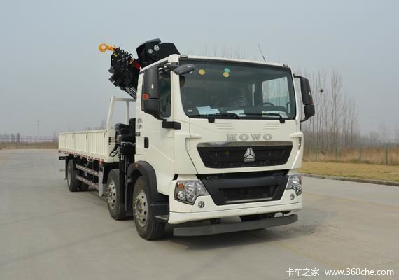 中国重汽 HOWO T5G 280马力 6X2 随车吊(XS288吊机)