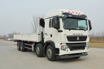 中国重汽 HOWO T5G 340马力 8X4 16吨随车吊(ZZ5317JSQN436GF1)
