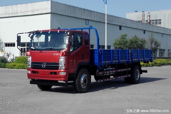 凯马 凯捷M8 180马力 4X2 6.7米排半栏板载货车(KMC1180A57P5)