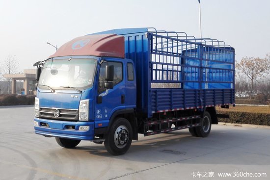 凯马凯捷m8180马力4x267米排半仓栅式载货车kmc5180ccya57p5报价