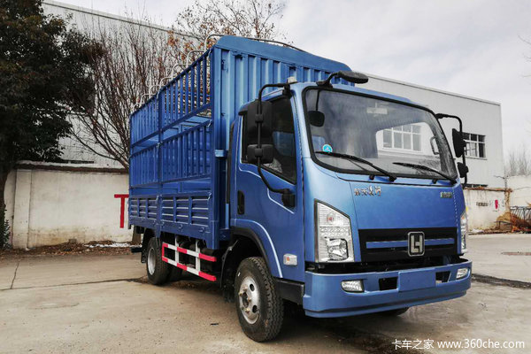 航天凌河 启航星 117马力 4.17米单排仓栅式轻卡(lh5040ccy)外观图片