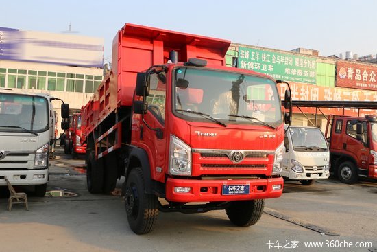 三环十通 t3创客 160马力 4x2 4米自卸车(stq3121l03y2n5)