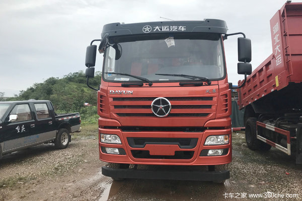 大运 F系中卡 160马力 4X2 4.45米自卸车(DYQ3162D5AB)