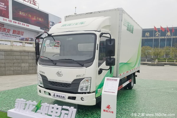 东风柳汽 乘龙L2 4.5T 4.17米单排纯电动厢式轻卡(LZ5040XXYL2AZBEV)83.1kWh