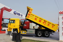 江铃重汽 远威重卡 280马力 6X4 6米CNG自卸车(SXQ3250M5N-4)
