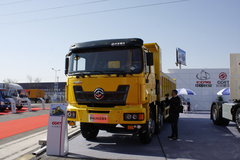江铃重汽 远威重卡 350马力 8X4 7.6米LNG自卸车(SXQ3310M7N-4)