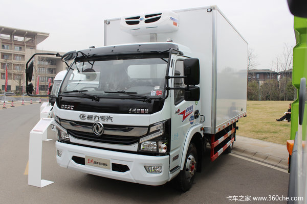 东风 凯普特K6 165马力 4X2 4.2米冷藏车(国六)(EQ5041XLC8CD2AC)