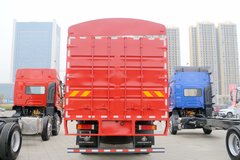 东风柳汽 乘龙H5中卡 220马力 4X2 6.8米仓栅式载货车(高顶双卧)(LZ5182CCYM3AB)