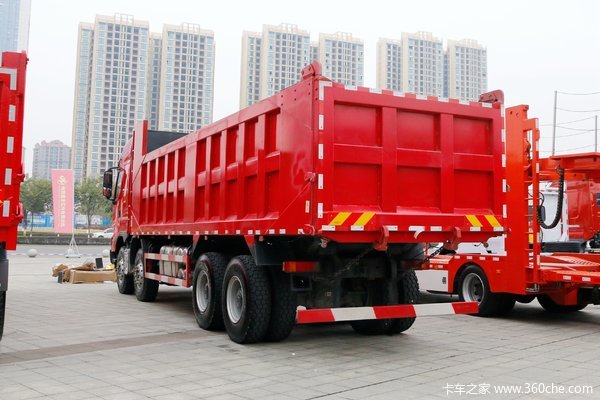东风柳汽 乘龙H7 350马力 8X4 7.6米自卸车(LZ3312M5FB)