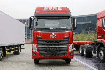 东风柳汽 乘龙H7重卡 350马力 8X2 9.6米仓栅式载货车底盘(LZ5320CCYH7EB)