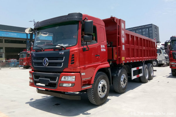 陕汽商用车 轩德x6 轻量化版 270马力 8x4 5.